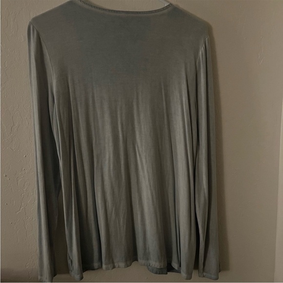 2/$15 Long Sleeve Soft & Sexy Tees in Light Blue & Charcoal Gray - Picture 9 of 9